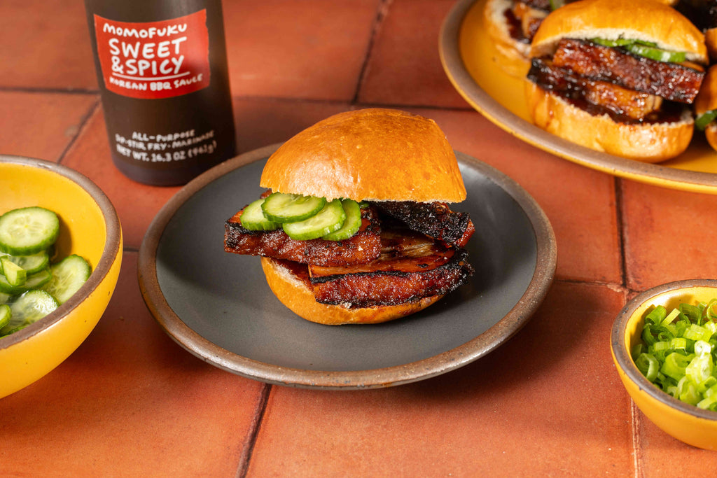BBQ Pork Belly Sliders – Momofuku Goods