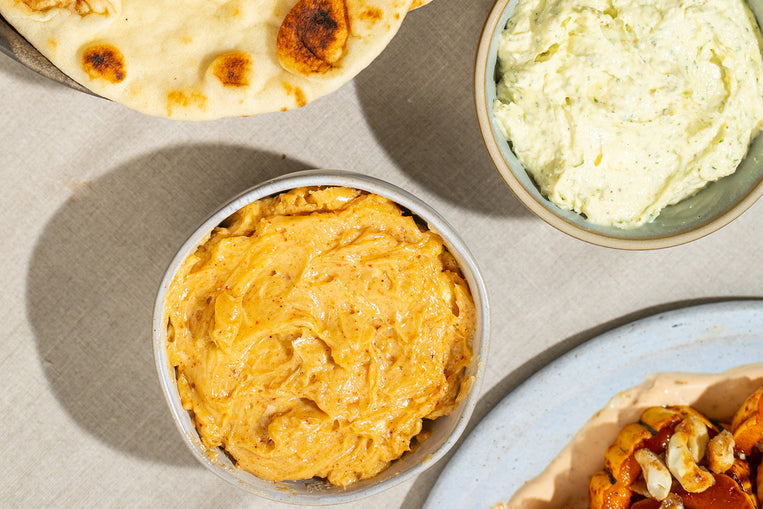 Seasoned Salt Butters for the Table