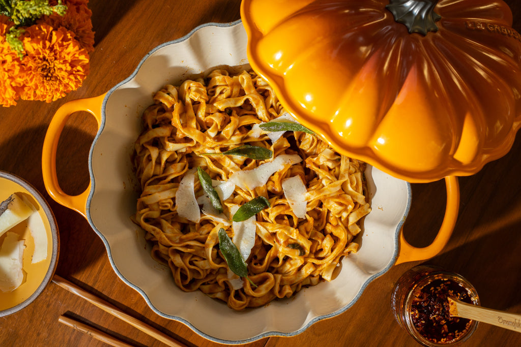 Tingly Brown Butter Pumpkin Noodles – Momofuku Goods