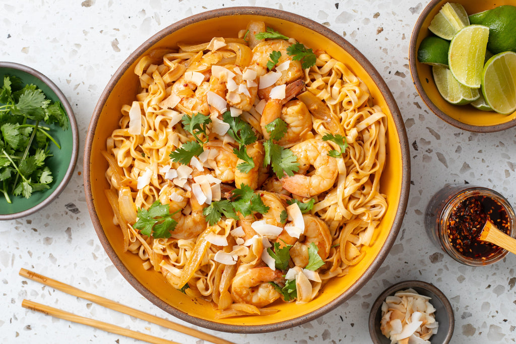 kodomofukuさまのお品 Spicy Chili Coconut Shrimp Noodles – Momofuku Goods