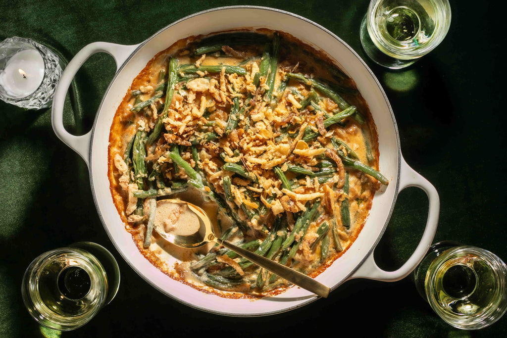 Miso Garlic Crunch Green Bean Casserole – Momofuku Goods