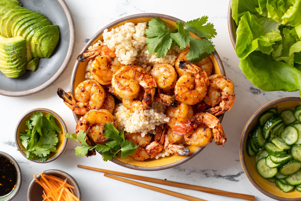 Hot Honey Shrimp Lettuce Wraps – Momofuku Goods