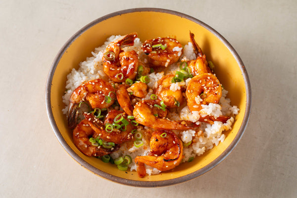 Spicy Shrimp Rice Bowl