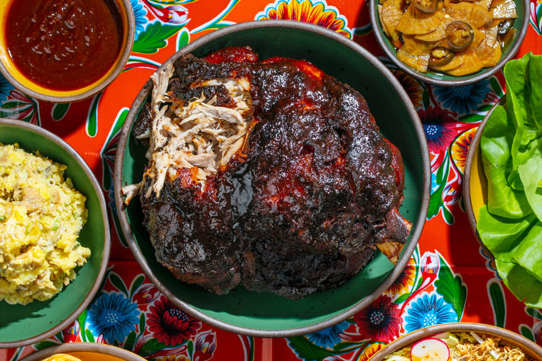 Spicy BBQ-Glazed Bo Ssäm