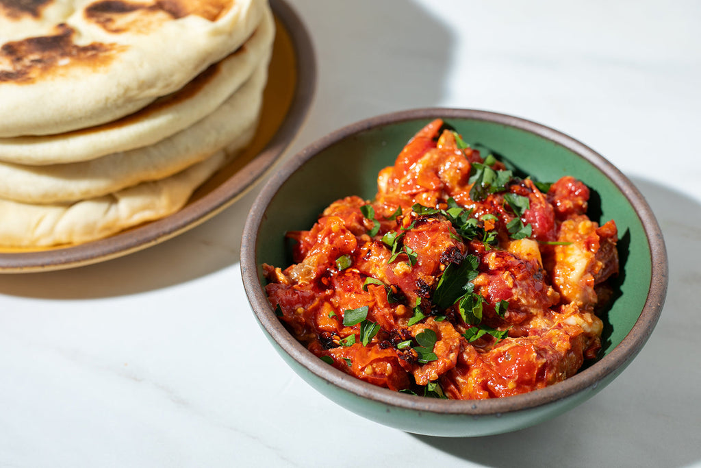 Sheet Pan Fiery Charred Tomato Dip – Momofuku Goods