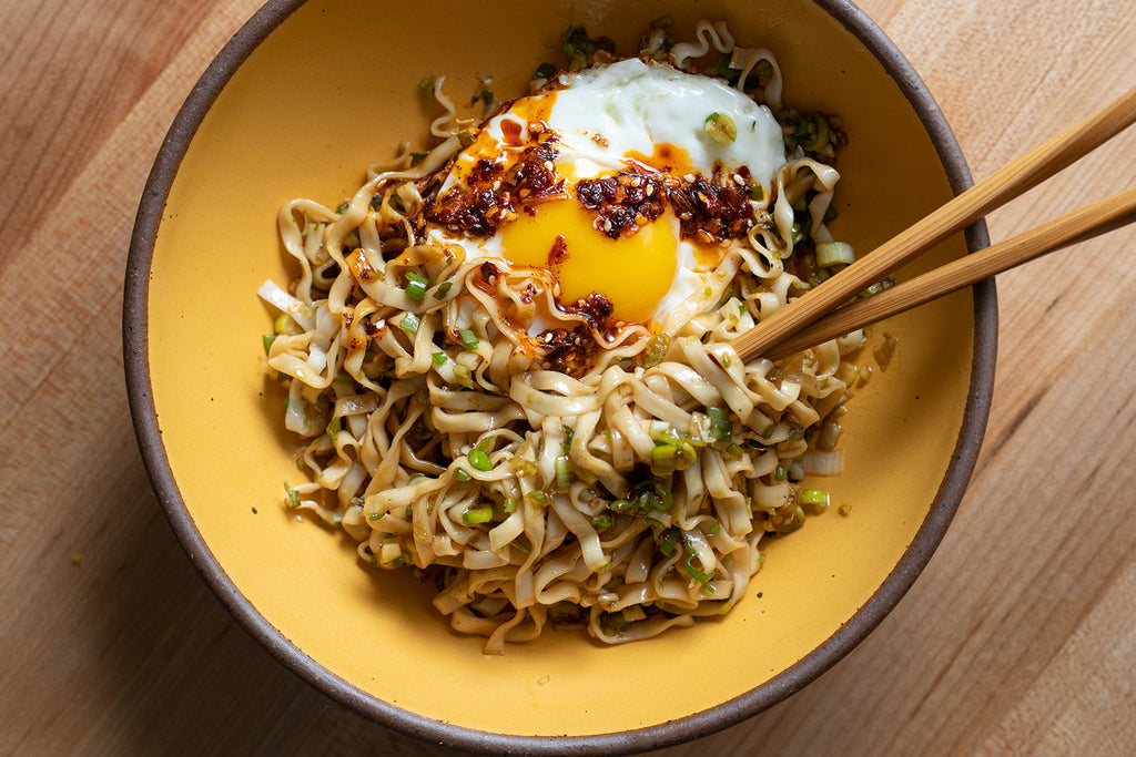 帽子 momoyoufuku Momofuku Ginger Scallion Noodles for One – Momofuku Goods