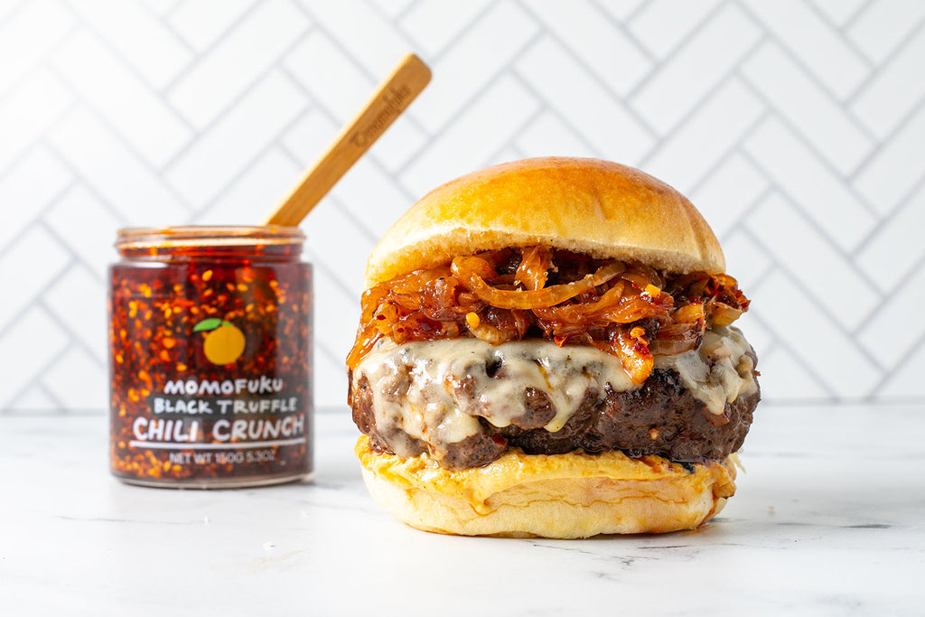 Black Truffle Chili Crunch Burger – Momofuku Goods