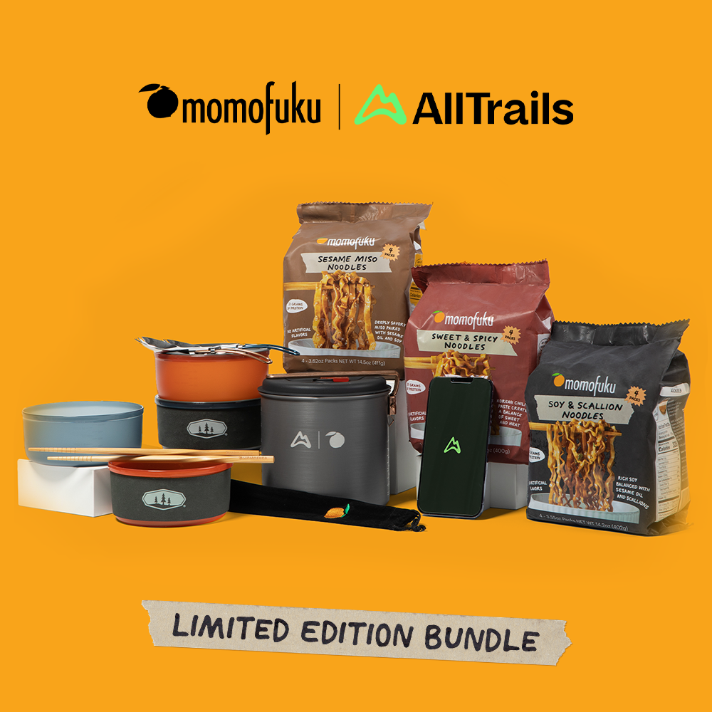AllTrails x Momofuku Limited Edition Bundle