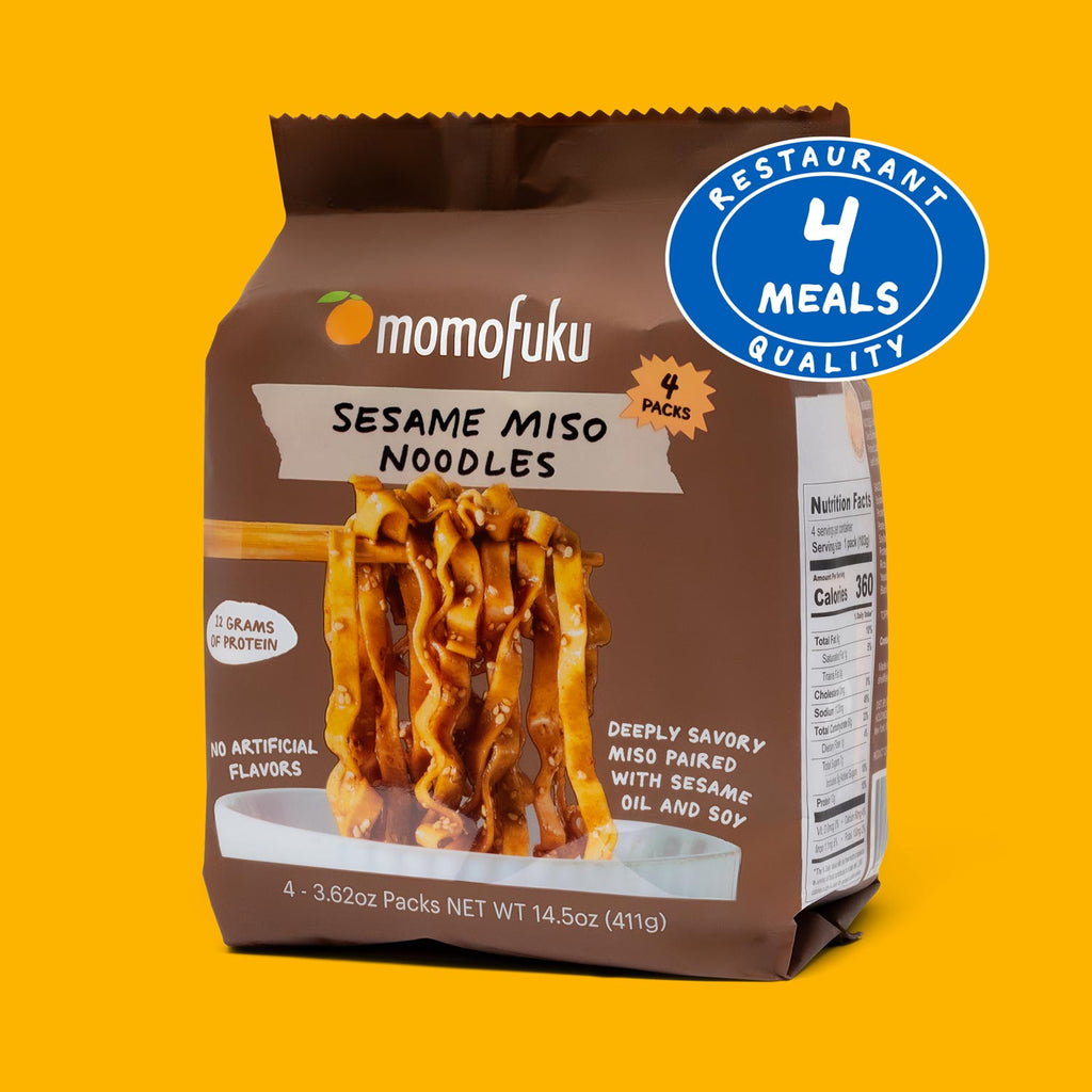Sesame Miso Noodles | 4 Packs – Momofuku Goods