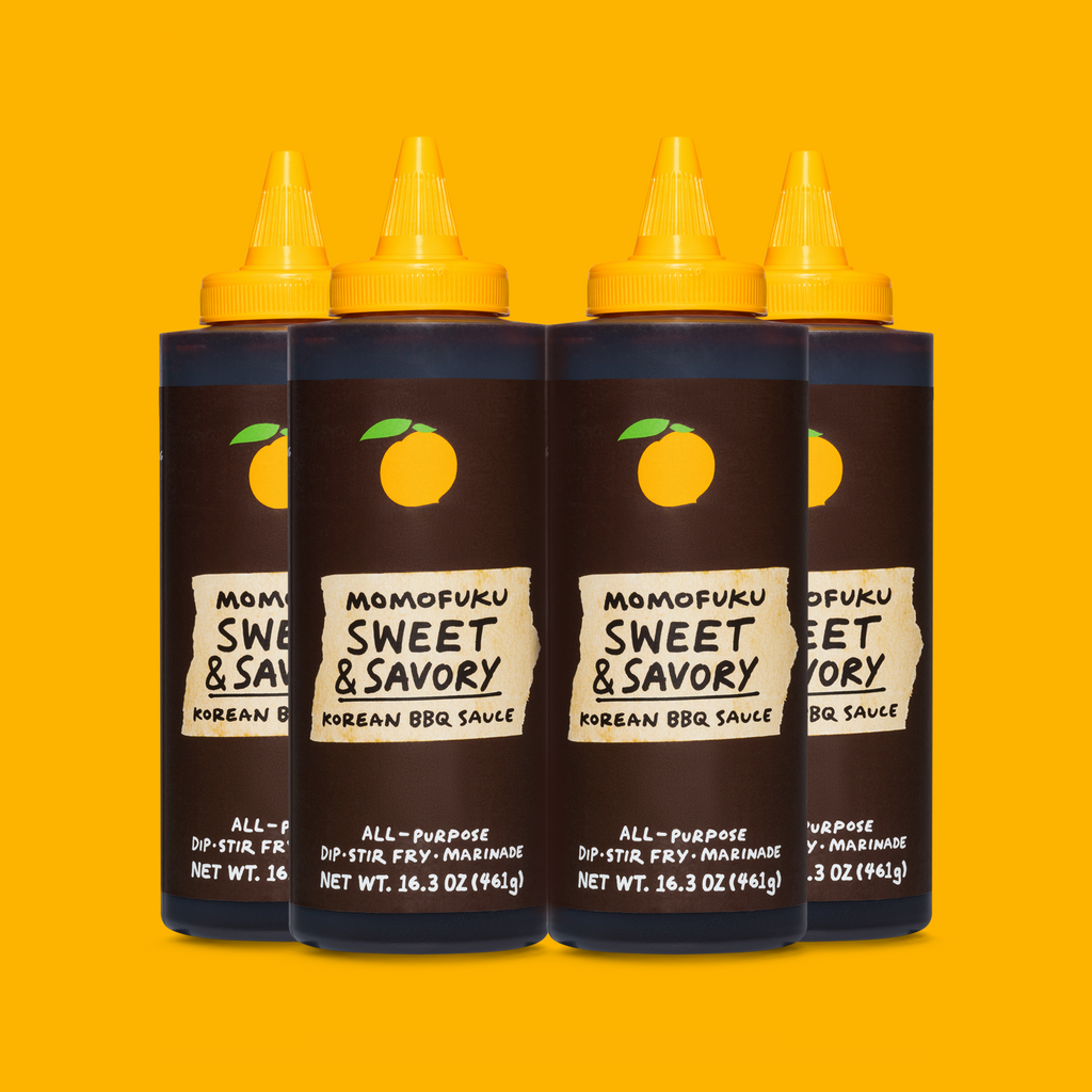 Sweet & Savory Korean BBQ Sauce 4-Pack – Momofuku Goods