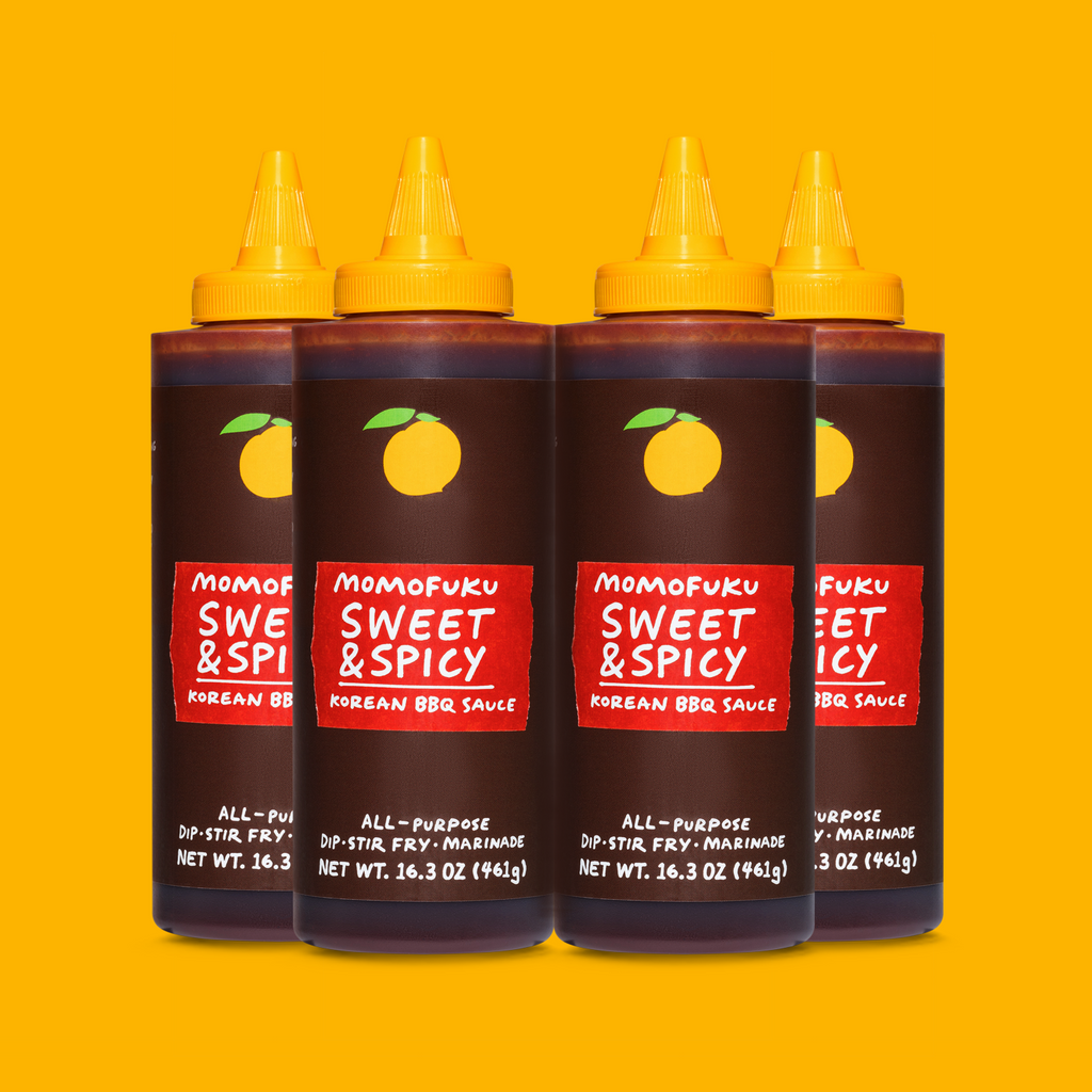Sweet & Spicy Korean BBQ Sauce 4-Pack – Momofuku Goods