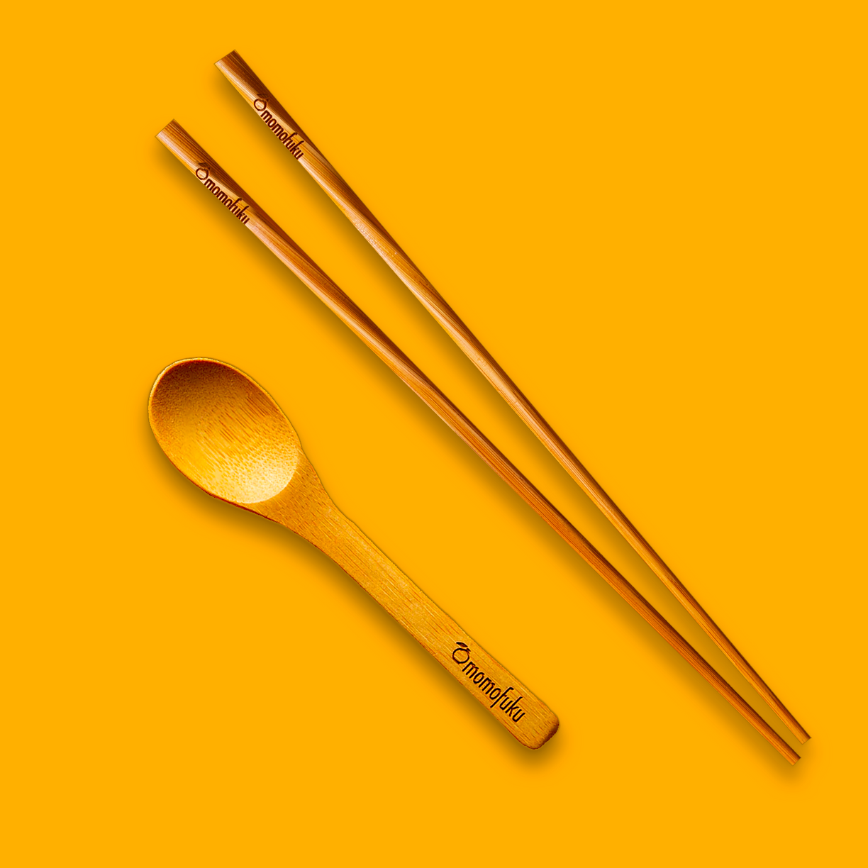 Momofuku chopsticks and spoon