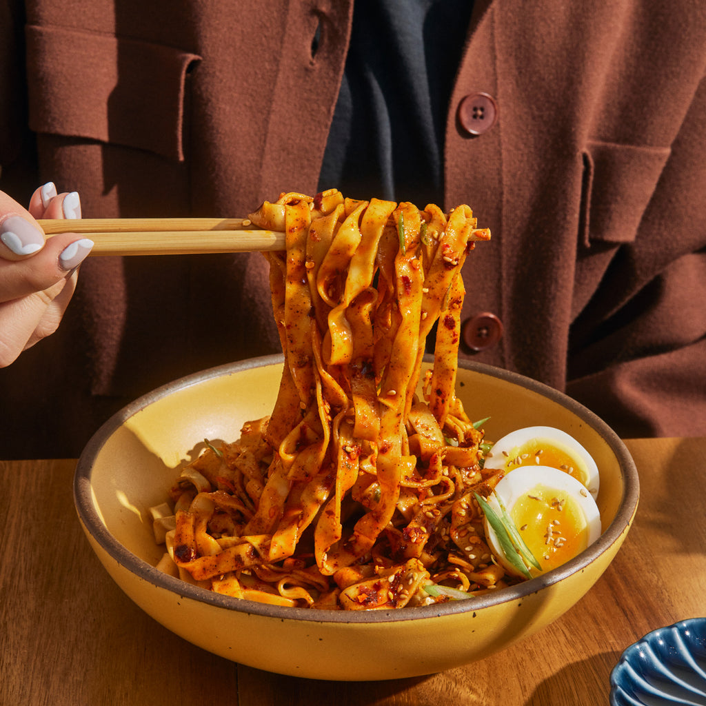 Chili Crunch Chicken and Noodles – Momofuku Goods