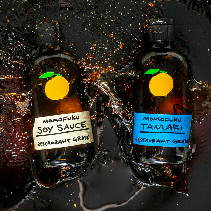 Soy sauce and tamari