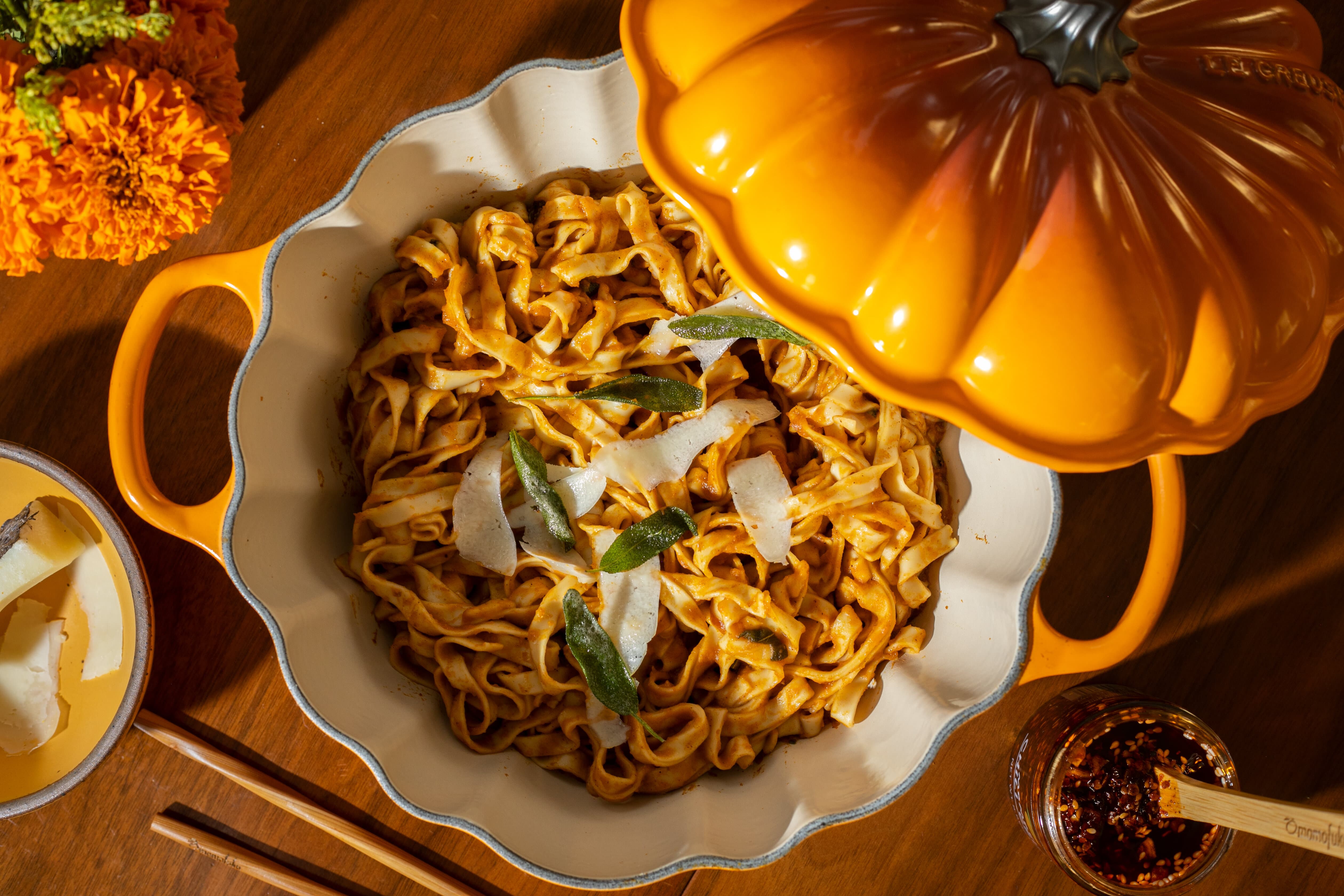 Tingly Brown Butter Pumpkin Noodles – Momofuku Goods