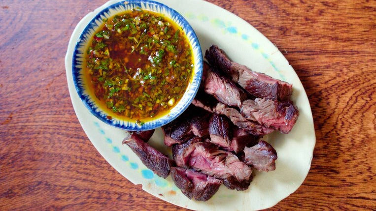 Chili Crunch Sauce: Chimichurri
