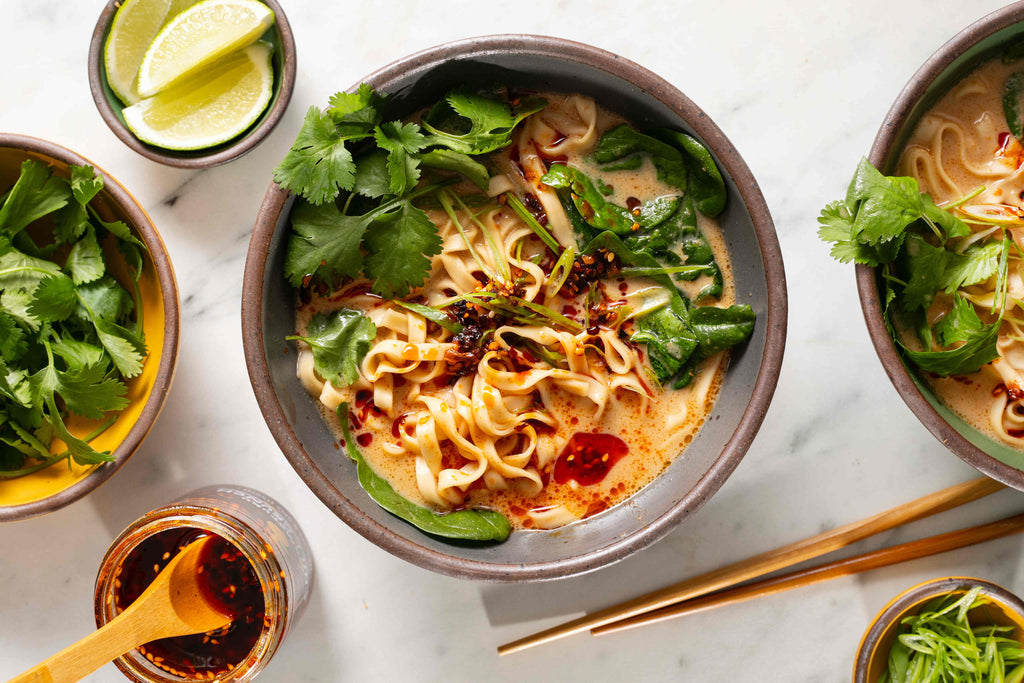 15-Minute Creamy Peanut Noodle Soup – Momofuku Goods