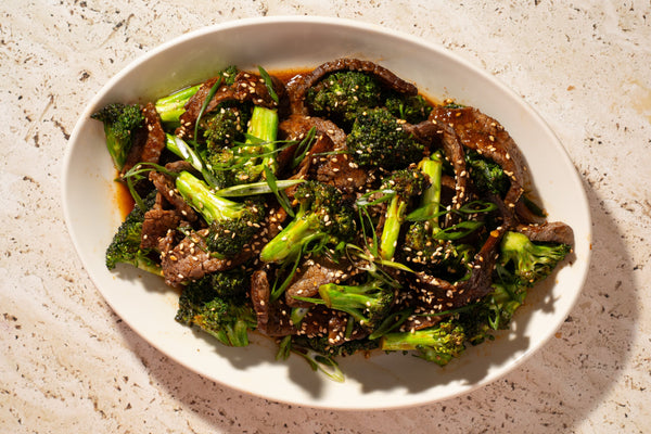 Miso Ginger Beef & Broccoli