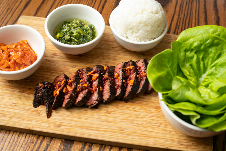 Mark’s Grilled Hanger Steak
