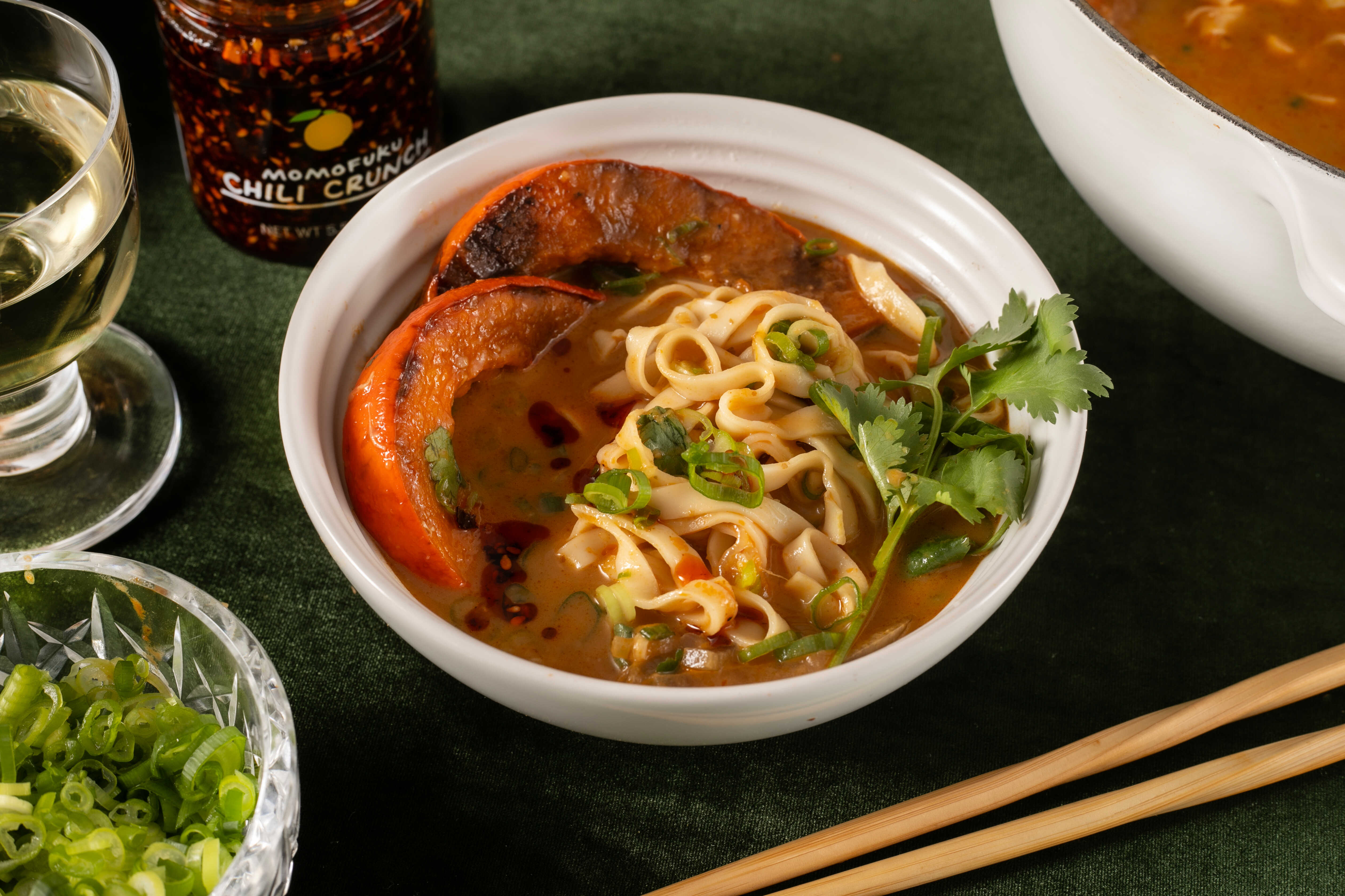 out           ❁ナチュラルを正月飾り❁バンブーラウンド❁ Roasted Pumpkin Ramen – Momofuku Goods