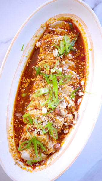 Chili Crunch Saliva Chicken