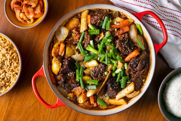 Korean Braised Short Rib Stew