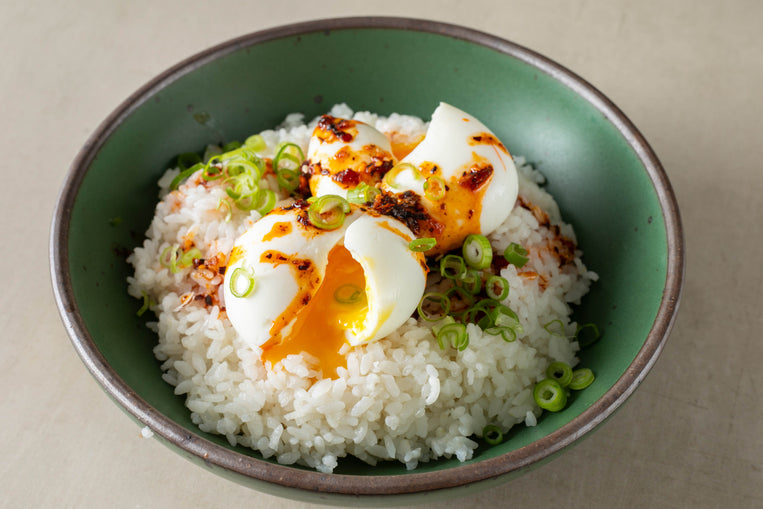 Soft-Boiled-Eggs-Over-Rice