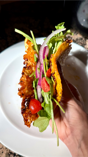 5-Minute Chili Crunch Breakfast Tacos
