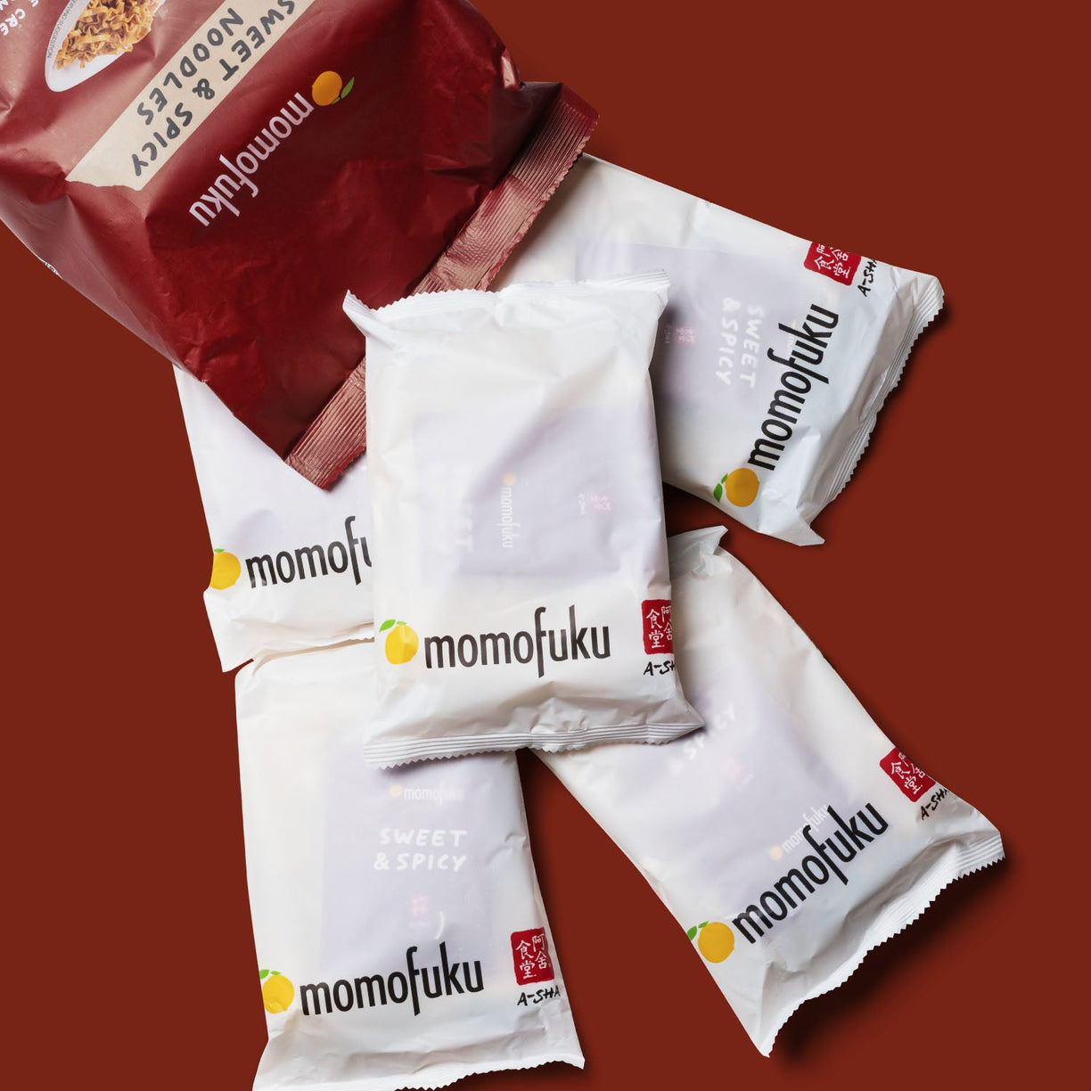 individual Sweet & Spicy noodle packets