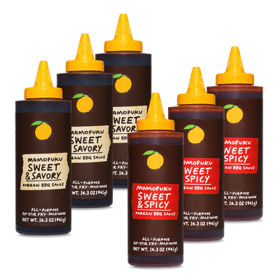 Korean BBQ Sauce Variety 6-Pack
