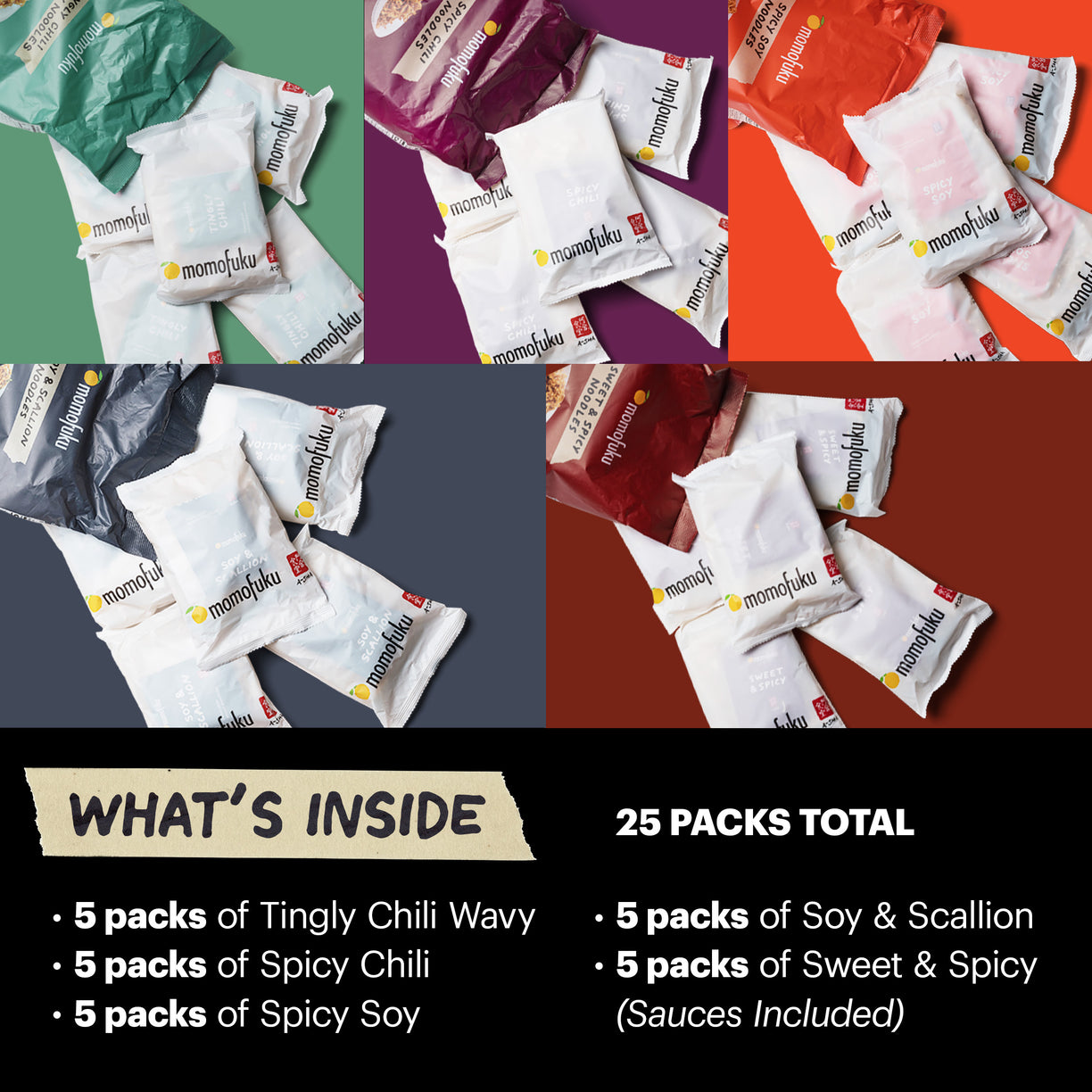 Noodles and Sauces Pack