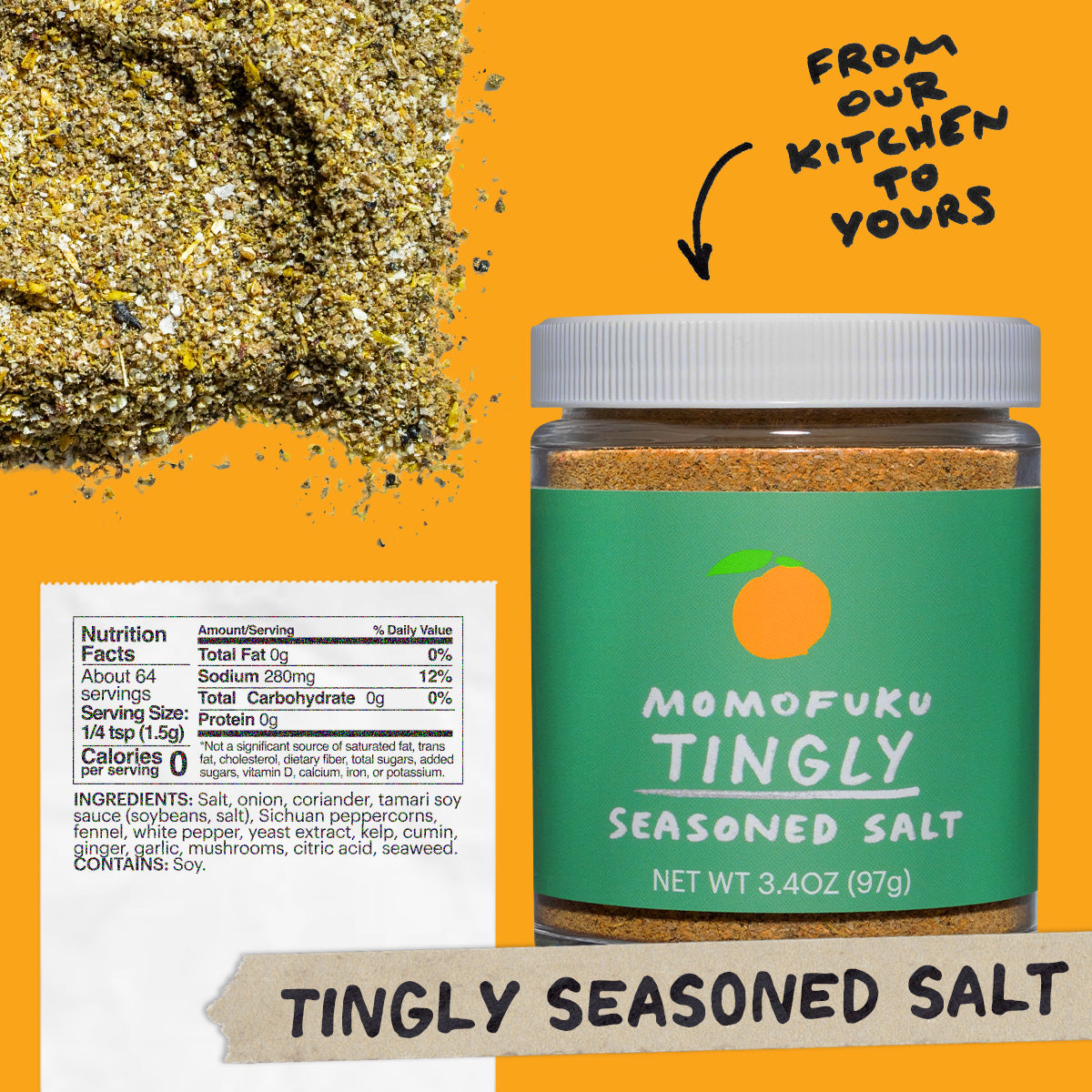 Tingly Seasoned Salt – Momofuku Goods