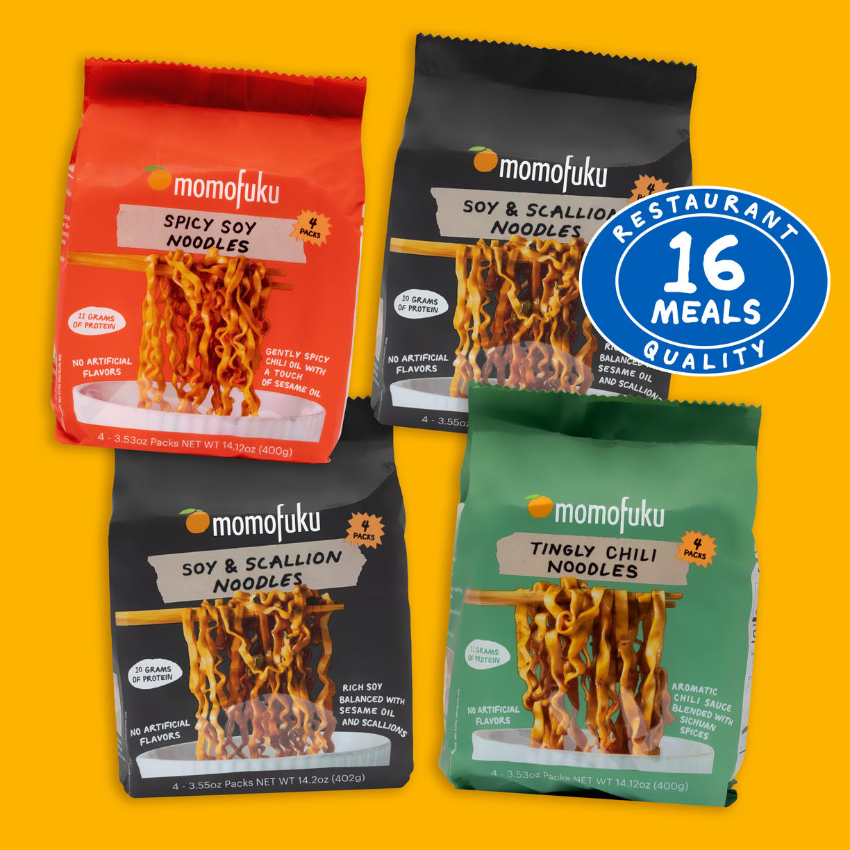 Noodle Variety Pack | 16 Packs