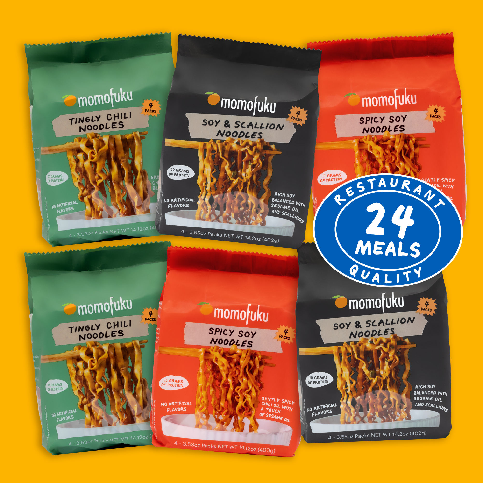 Noodle Variety Pack | 24 Packs