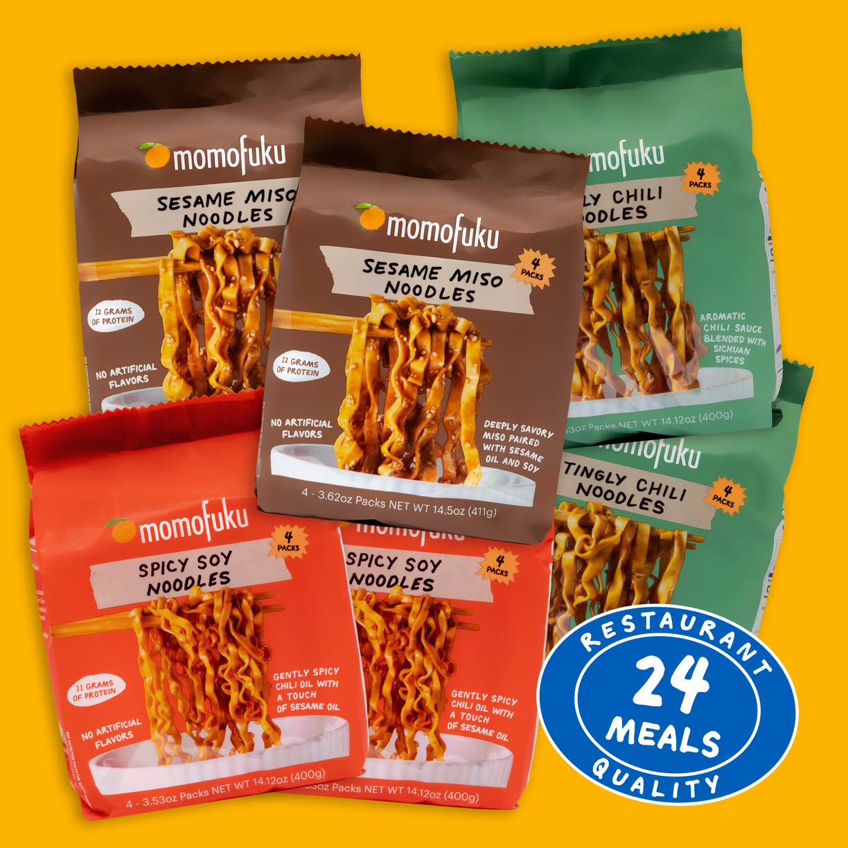 Noodle Variety Pack | 24 Packs