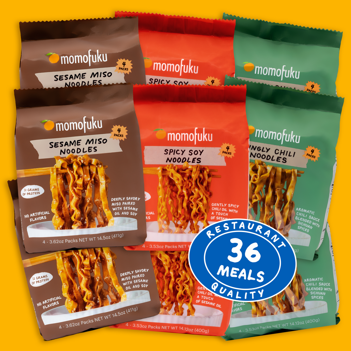Noodle Variety Pack | 36 Packs