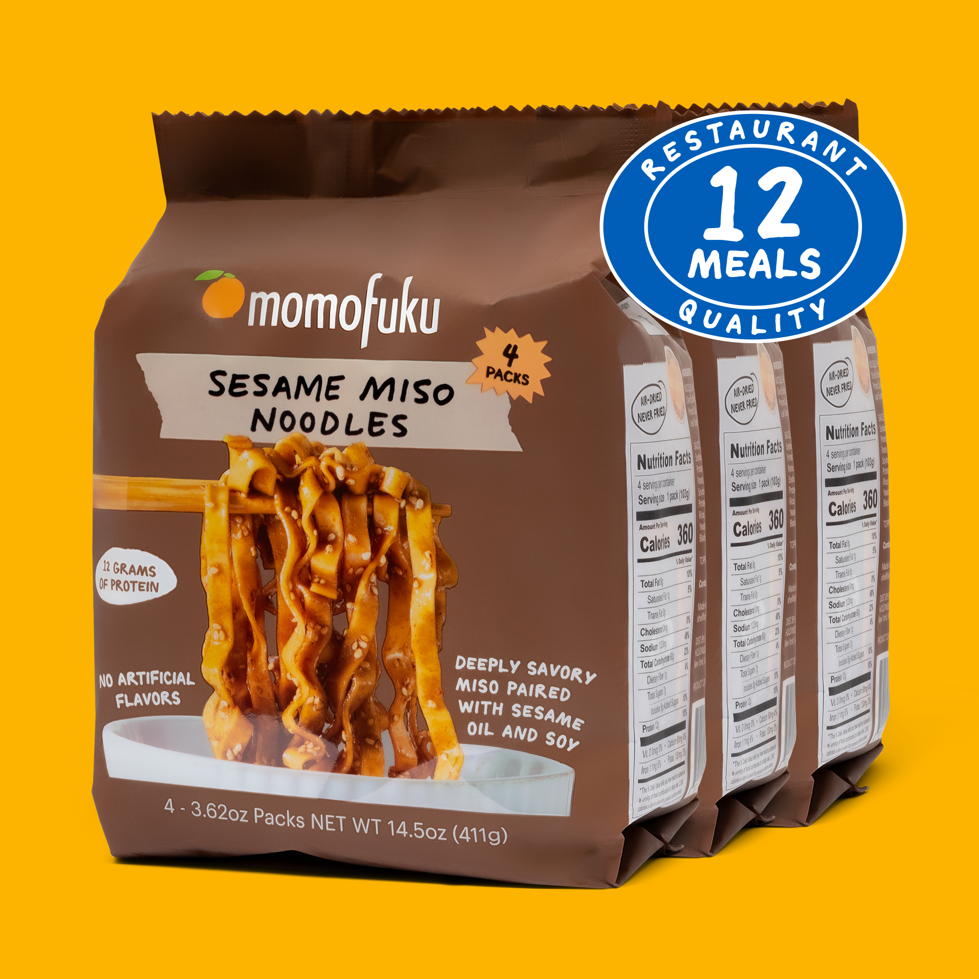 Sesame Miso Noodles | 12 Packs