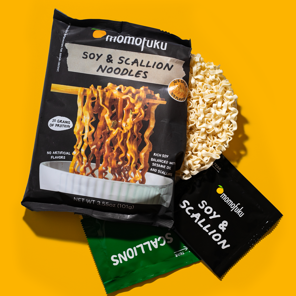 soy and scallion noodle single pack