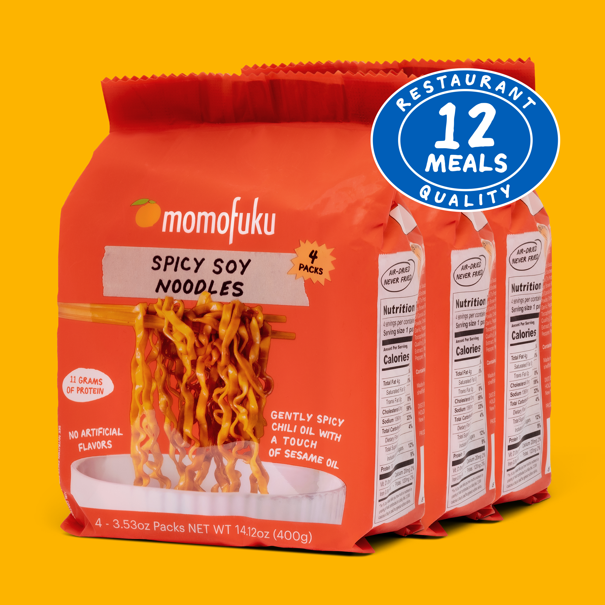 Spicy Soy Noodles | 12 Packs