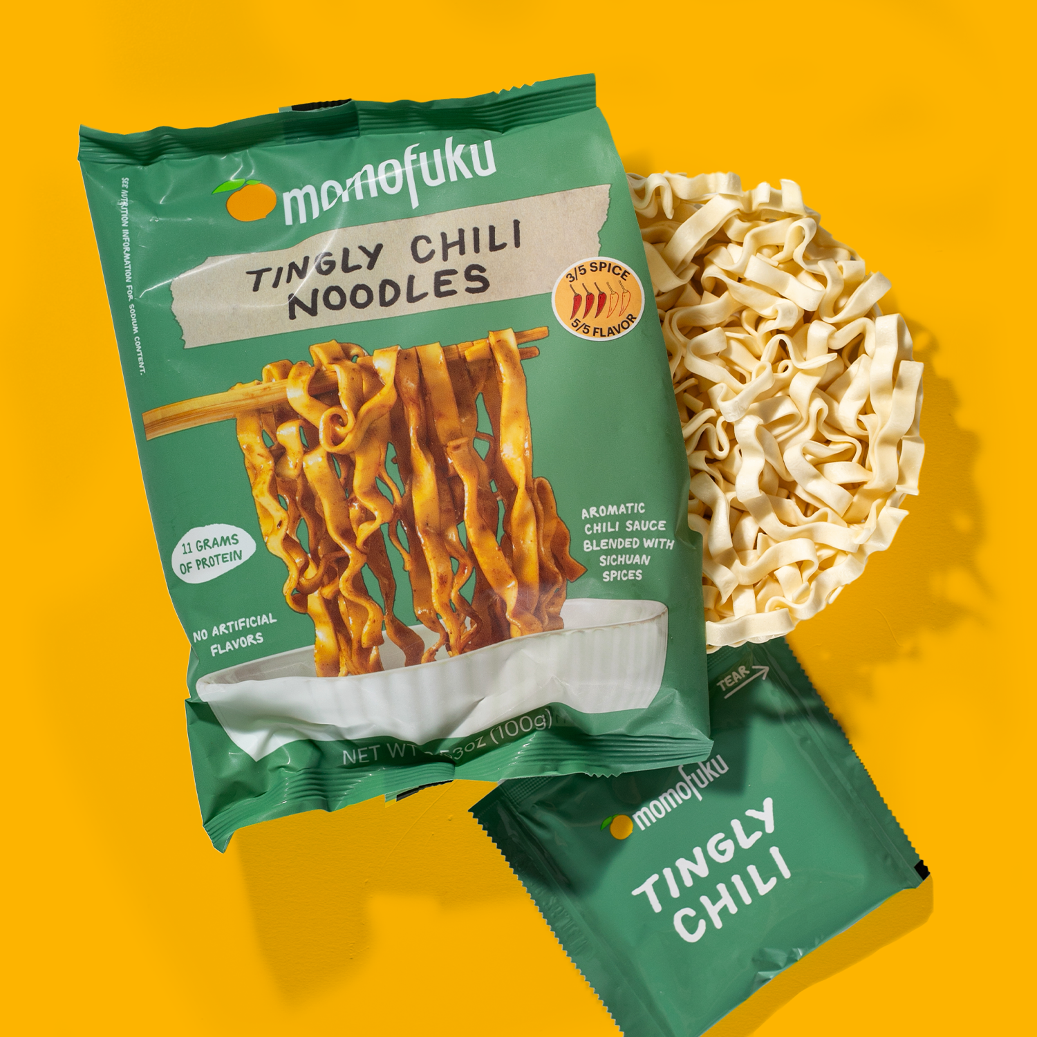 tingly chili noodle single pack