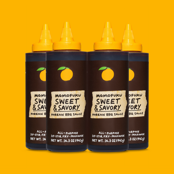 Sweet & Savory Korean BBQ Sauce 4-Pack – Momofuku Goods
